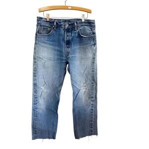 Vintage 90s Levi's 501 XX Straight Leg Jeans Men's 35 X38